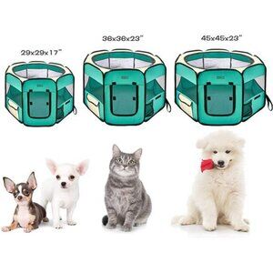 Portable Pet Playpen Foldable Kennels Playpen for Dog&Cat Carrying Case